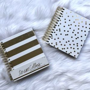 Teresa Collins White & Gold Planner - 2 styles!